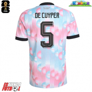 Bélgica Maxim De Cuyper #5 Segunda Equipación Mundial 2026 Manga Corta